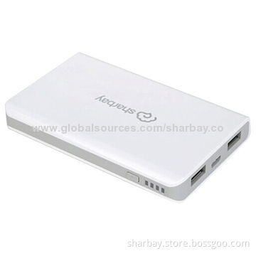 Emergency Mobile Phone Chargers with 6,000mAh Capacity, Various Colors Available/4 Indicator Lights